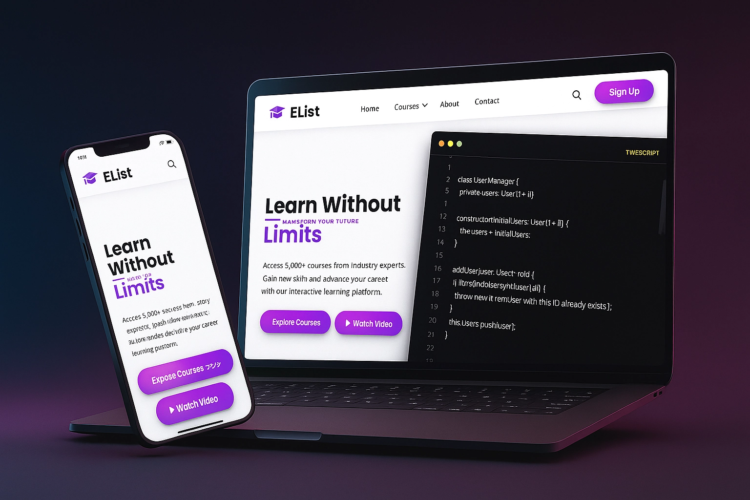 Course Selling Website